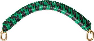 Clare Vivier Braided Leather Top Handle in Green Apple/Black at Nordstrom