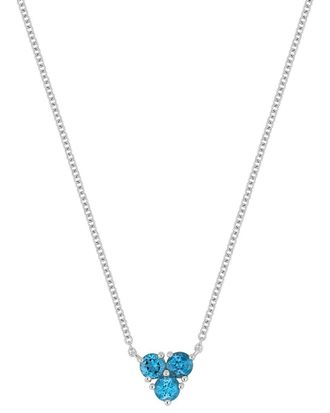 Bony Levy 14K 0.38 ct. tw. London Blue Topaz Necklace