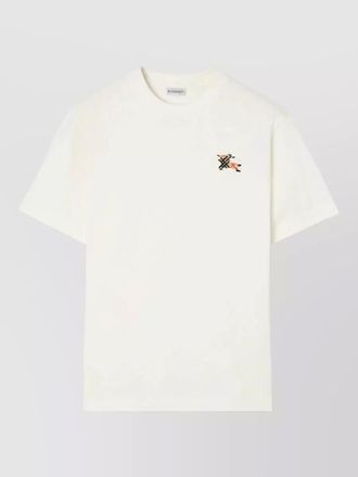 Burberry seth crew neck short sleeve shirt