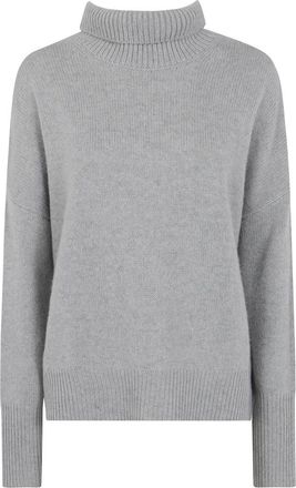 Lisa Yang Heidi Trui - Dames - Cashmere truien - Grijs - XS - Kasjmier - Truien & Vesten