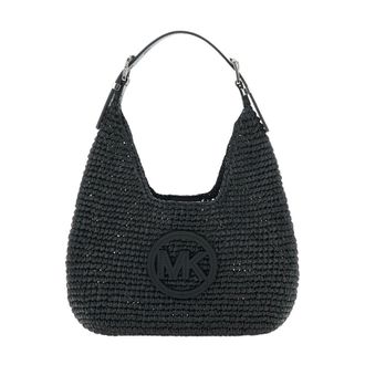 Michael Kors Shoulder Bags, female, Black, Size: ONE SIZE Nolita Small Hobo Shoulder Bag