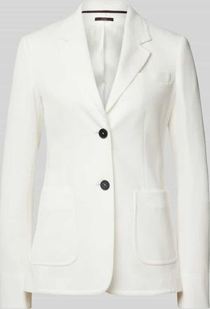 Windsor Blazer mit aufgesetzten Taschen in Ecru, Gr&ouml;&szlig;e 36
