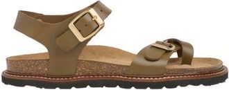 Celtic & Co. Contoured Slip-On Clog Mule Sandals in Khaki at Nordstrom, Size 12