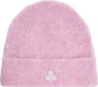 Isabel Marant Peeta Beanie - Dames - Hoeden - Roze - ONE Size - Accessoires