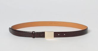 Alysi Cintura Alysi in pelle stampa cocco