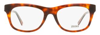 Ermenegildo Zegna EZ5283 Thin Profile Tortoiseshell Eyeglasses - Brown