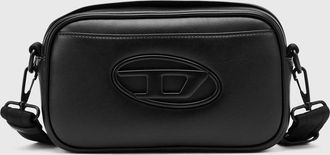 Diesel Holi-D-Camera bag in neoprene and PU - Crossbody Bags - Man - Black