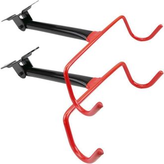 OEM Soporte De Pared Plegable Para Bicicleta Crezuo (paquete De 2) Con Gancho Para Almacenamiento De Bicicletas