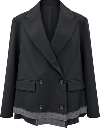 PDR Phisique Du Role Blazer Cruzado - Jackets - Mujer - Negro - M