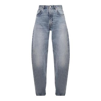 Haikure Loose-fit Jeans, female, Blue, Size: W25 Straight Jeans