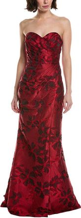 Rene Ruiz Oversized Floral Gown