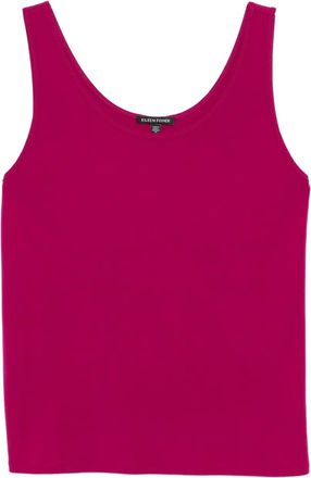 Eileen Fisher silk tank top - Purple