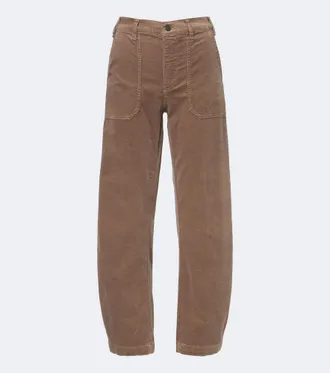 Frame Denim Pantalones Ranger de pana en mezcla de algod&oacute;n
