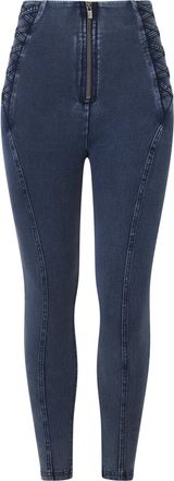 Freddy Jeggings WR.UP 7/8 vita alta con decoro sui fianchi
