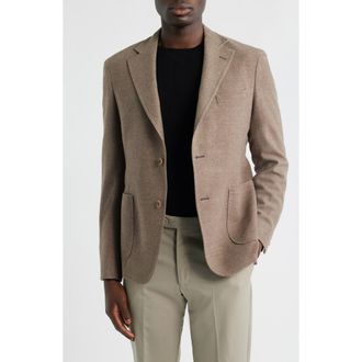 Samuelsohn Drago Regular Fit Super 180s Wool Sport Coat in Taupe at Nordstrom Rack, Size 40 Regular