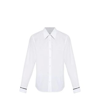 Alexander McQueen Poplin Cotton Shirt - male - Alexander McQueen - Formal Shirts - White - XL - Shirts