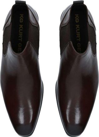 Kurt Geiger Mens Leather Pax Boots - Brown Leather (archived) - Size UK 11