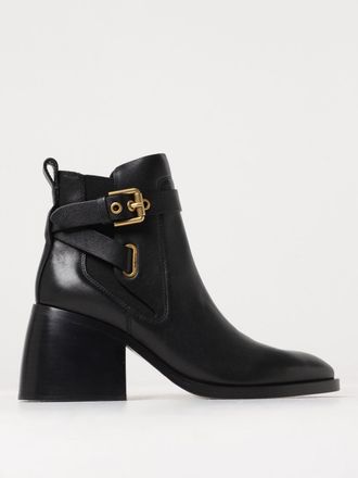 ショートブーツ・ブーティ SEE BY CHLOE Woman Flat ankle boots Black 1 SB33081A 12280 Amazon.com: See by Chloe Mallory SB33082A Black 2 36.5 (US