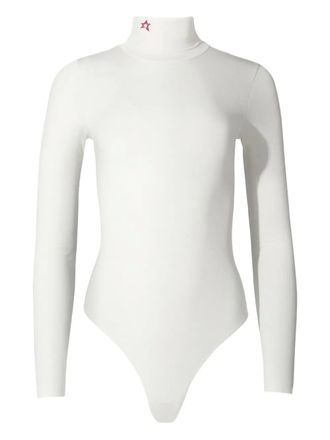 Perfect Moment long-sleeve star-embellished sweater - women - Elastane/Cotton/Nylon - S - White