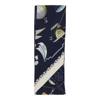 Tory Burch Mujer, Accesorios, Azul, Talla: ONE Size