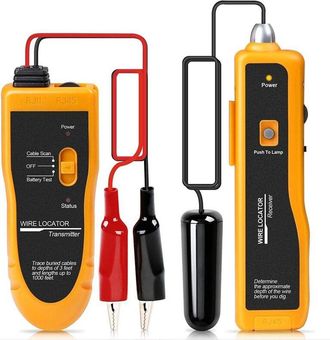 OEM Localizador De Cables Y Alambres Subterr&aacute;neos F02, Comprobador De Cercas Para Mascotas, Hasta 2-3 Pies De Profundidad Y 1000 Pies