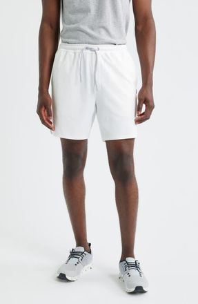 Johnnie-O Jumpin Rib Shorts in White at Nordstrom, Size Xx-Large
