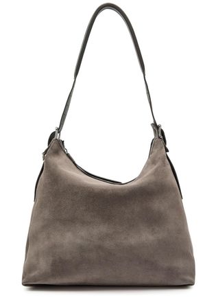 Christophe Lemaire Belted Suede Hobo bag - Brown - One Size