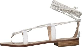 Paolo Ferrara 2935/L T15 - Dames - Sandalen - Wit - 36 EU - Leer - Schoenen