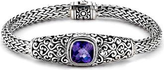 Samuel B. Green Amethyst Bracelet in Purple at Nordstrom Rack