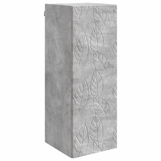 vidaXL Armario De Pared Gris Hormig&oacute;n 33 X 34,5 X 90 Cm Vidaxl