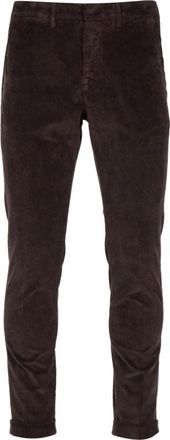 Fay Broeken Cigar - Heren - Slim Fit Broeken - Bruin - W38 - Katoen - Broeken