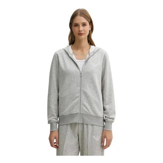 Emporio Armani Sudadera con cremallera - Sweatshirts & Hoodies - Mujer - Gris - L