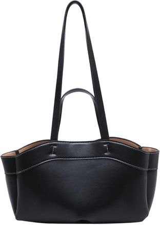 Generic Womens Vintage Tote Bag, Fashion Crossbody Bag, Casual Handbag, Magnetic Closure Design, Suitable for Office Work, Daily Travel Weekend Shopping (Blac