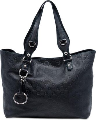 Gucci Pre-owned Gucci Medium ssima Icon Bit Tote Ladies 1NV832LQPUHW2SYS