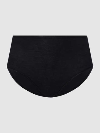 Hanro Panty aus Baumwolle - nahtlos Modell Cotton Seamless in Black, Gr&ouml;&szlig;e S