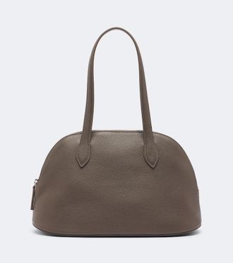 Aesther Ekme Cosmo Soft Medium leather bowling bag
