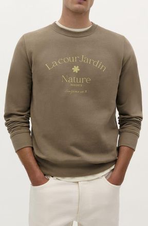 Scalpers Jardin Sweater in Khaki at Nordstrom, Size X-Small Eu