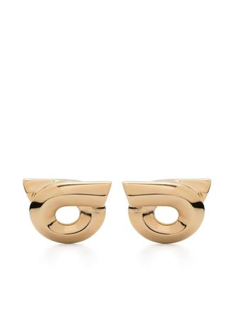 Ferragamo Gancino 18 oorstuds - Goud