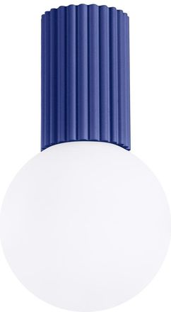 Sollux Lighting Design Deckenlampe Halo &oslash; 12x21 cm - Ultramarin