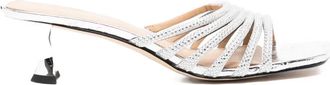 Michael Kors Haisley sandalen - Zilver