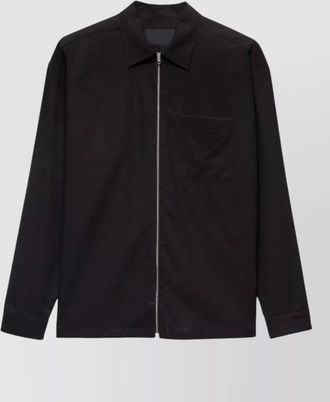 Prada shirt long sleeves chest pocket button cuffs