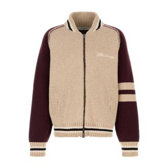 Golden Goose Bomber Jackets, male, Beige, Size: M Journey Bomber Jacket