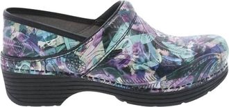 Dansko Womens Pro Tooled Shoes In Watercolor