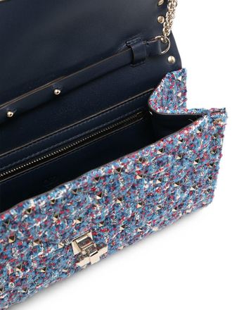 Valentino Garavani Rockstud Spike Shoulder Bag - Blue