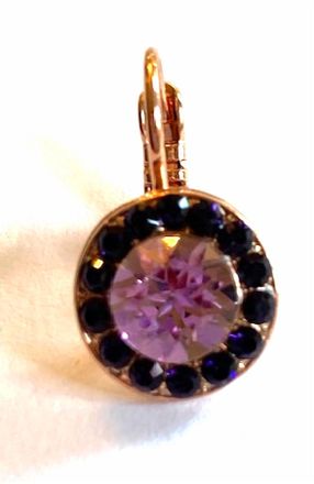 Mariana Womens Wildberry Earrings In Lavender
