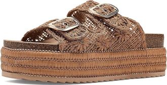 Madden Girl Bali Womens Sandals Tan Raffia : 7.5 M, Synthetic