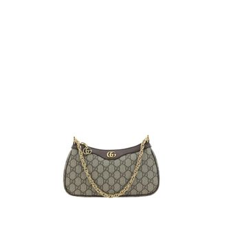 Gucci Dames, Tassen, Bruin, Maat: ONE Size Katoen