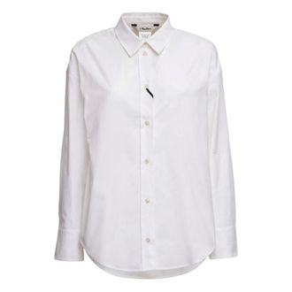 Max Mara Overhemden, Dames, Wit, S, Shirts