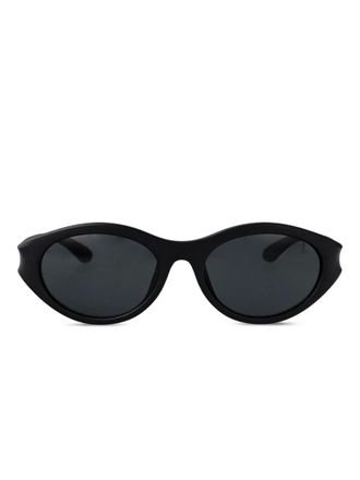 Diesel oval-frame sunglasses - Black