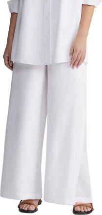 Lafayette 148 New York Franklin Wide Leg Ankle Pant
